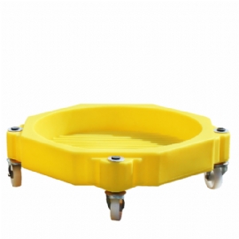 Poly Drum Dolly With Handle PDD