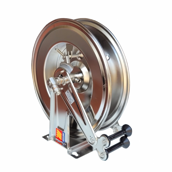 Stainless Steel Hose Reel AISI 316 Fixed FOR WATER 150°C