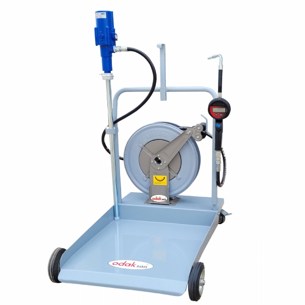 Hydraulic Oil Supply System-Mobile With Hose Reel